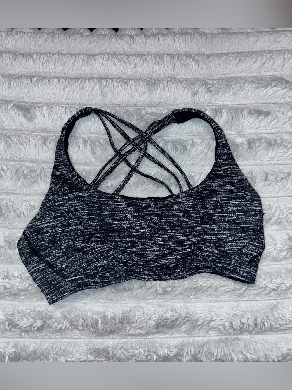 Victoria’s Secret VSX Strappy Back Sports Bra Size M EUC